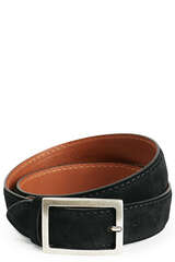 Suede Leather Belt - REPTILEÂ´S HOUSE