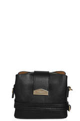 Crossbody Leather Bag Cavalcade Small - POURCHET PARIS
