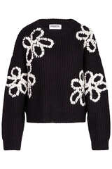 Knit Sweater Eschew with Wool - ESSENTIEL ANTWERP