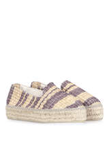 Espadrilles mit Raffia - MANEBI