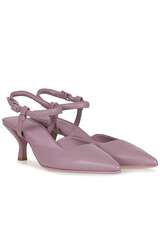 Slingpumps Henriette aus Leder 