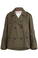 Cotton Trench Jacket  - LOST IN ME