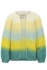 Knitted Cardigan Paulette with Mohair - ATELIER BASILE BELGIUM