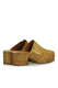 Clogs aus Veloursleder