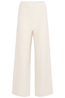 Wide Leg Pants with Linen