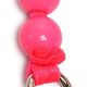 Keychain with Neon Pink 