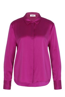 Bluse aus Seiden-Stretch