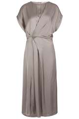 Midi-Kleid Aygo aus Viskose - SECOND FEMALE