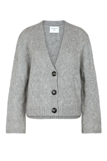 Cardigan aus Cashmere und Seide