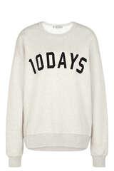 Statement Sweater mit Baumwolle - 10DAYS AMSTERDAM